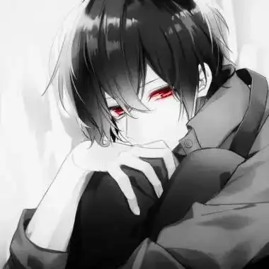 动漫男生头像 #暗黑系 #丧系 #该放弃就放弃吧 #有点丧 - 抖音