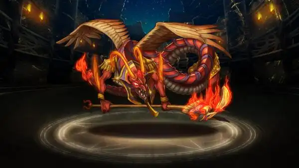 名称战争之神赛特属性火编号214稀有6★空间14种族龙类系列埃及神lv99