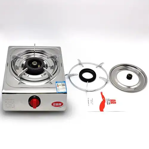 双喜不锈钢燃气灶台家用煤气灶单灶节能台式猛火灶厨房液化天然气
