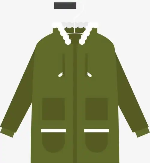 商店出售墨绿色御寒外套免抠素材免费下载_觅元素51yuansu.com