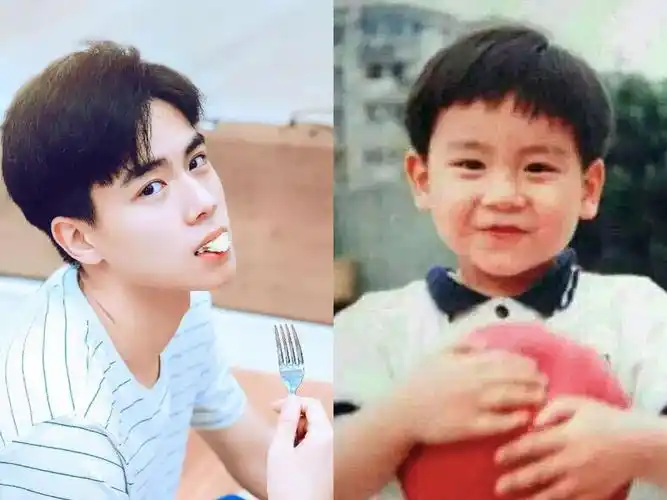 胡一天小时候很可爱,讨人喜欢.朱一龙童年时期,就有点帅帅的.