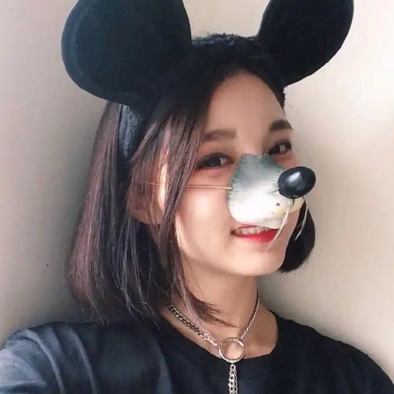 girl face.短发.女生头像