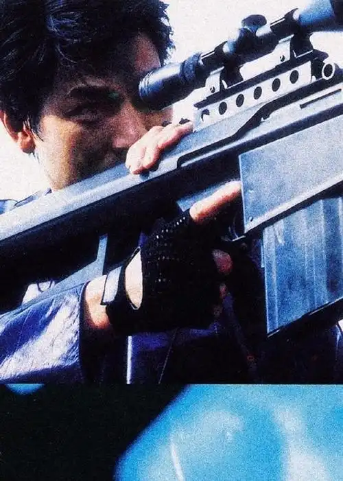 电影中刘德华拿枪瞬间,一个把帅气溶入生命中的男人