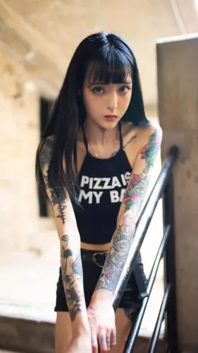 抖音渣男壁纸纹身系列