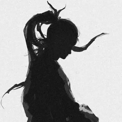 水墨风情侣头像 "晓看天色暮看云,行也思君,坐也思君.