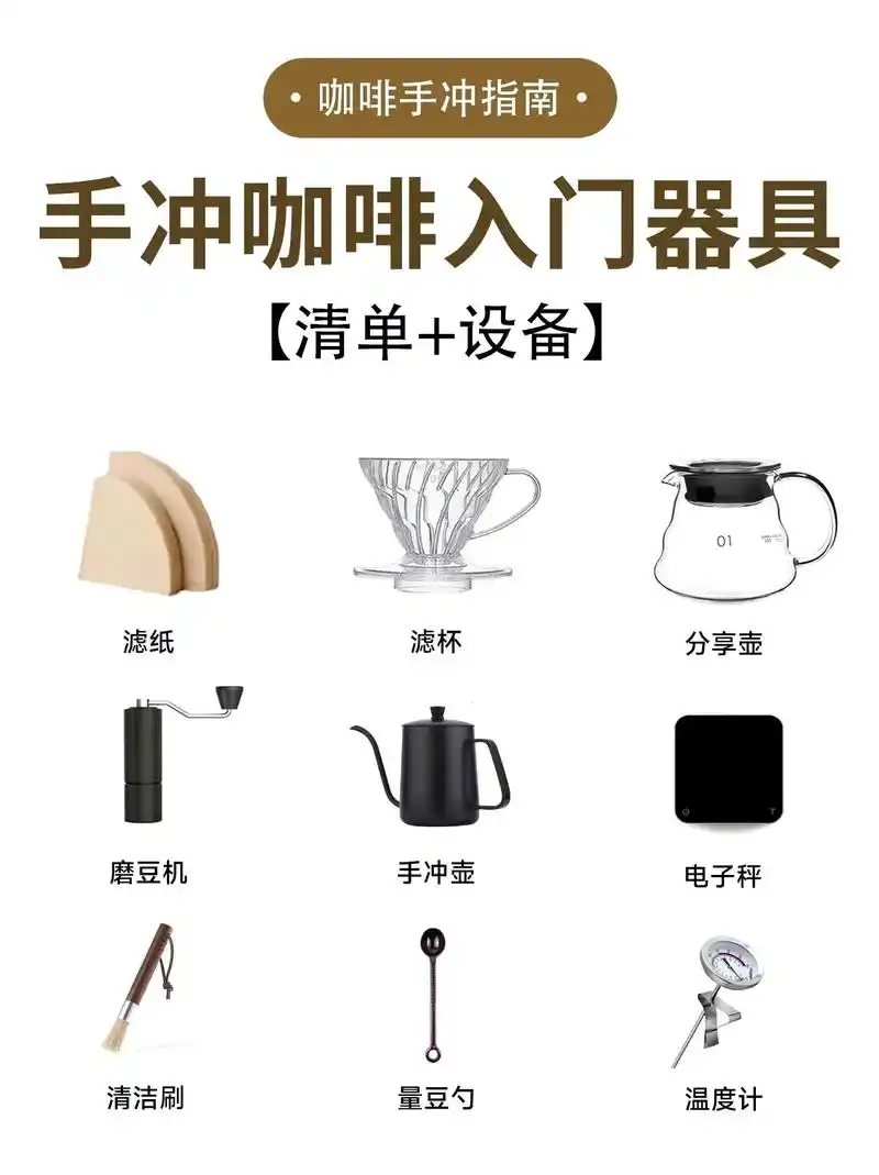 手冲咖啡入门器具