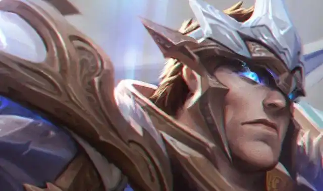 《英雄联盟》神王盖伦高清原画赏析 细节一览无遗_网