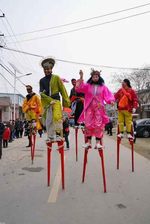 长安区子午镇社火高跷