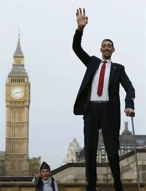 世界最高的人吉尼斯世界纪录有记载的世界上最高的人