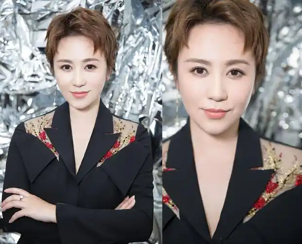 马丽婚后首现身手上钻戒亮眼,长发造型变女神?网友:满脸玻尿酸