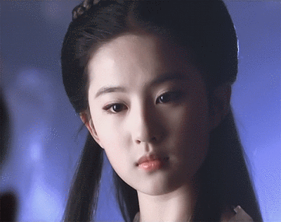 刘亦菲小龙女动图