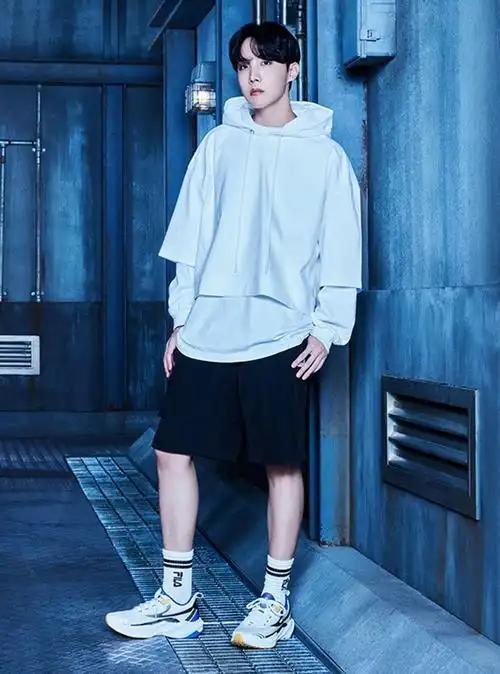 今年限定bts防弹少年同款【斐乐fila 斐乐】透气轻质拼色休闲运动鞋