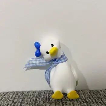 车载香水香薰空调出风口可爱加油鸭车内摆件饰品汽车装饰用品大全歪头