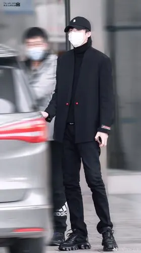 刘宇宁快乐大本营今日上班饭拍图