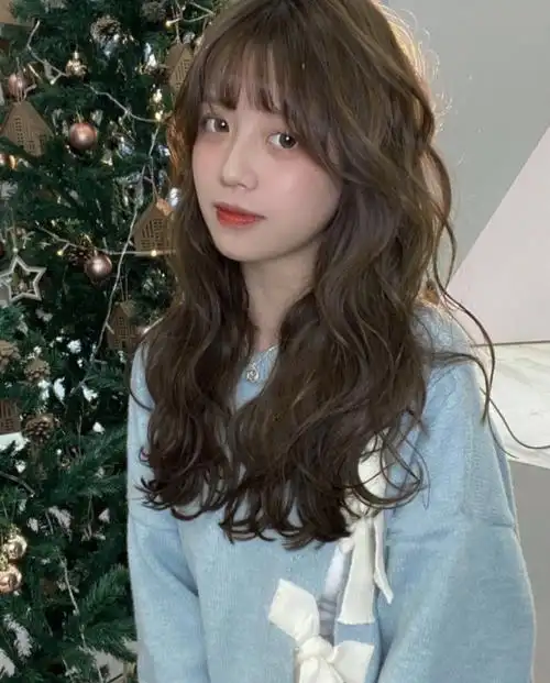 蛋蛋卷烫发甜美森系拯救扁塌