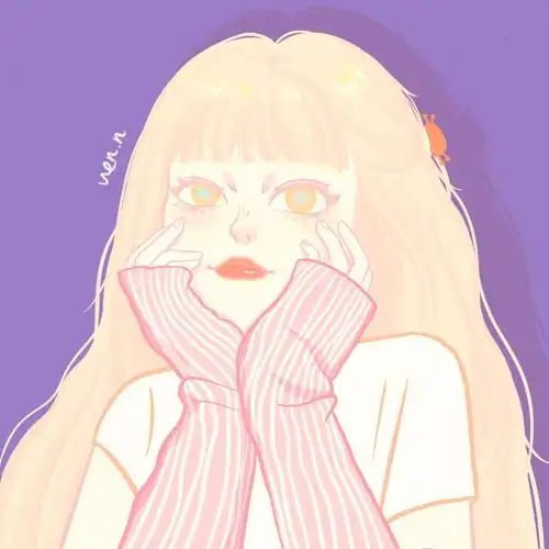 卡通头像今天是温柔的小姐姐哦