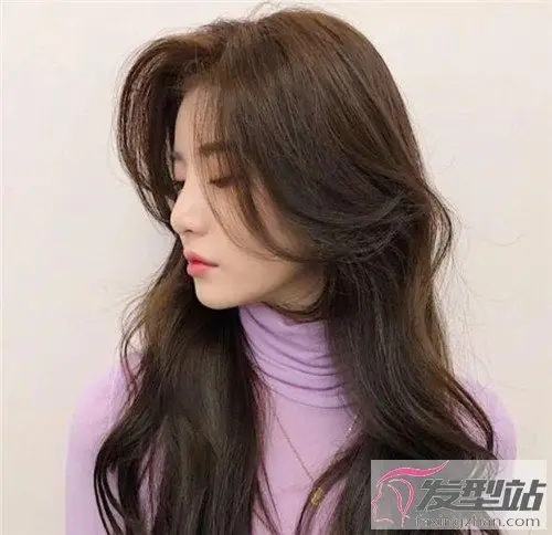 慵懒轻熟女中长发 微卷烫发性感妩媚