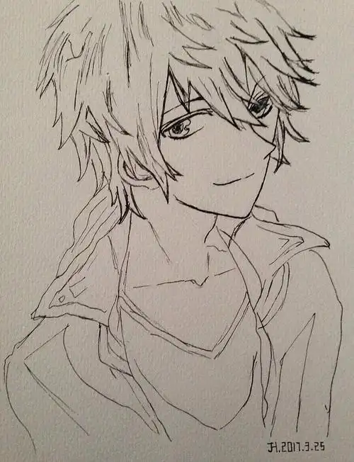 92幅二次元动漫人物临摹绘画