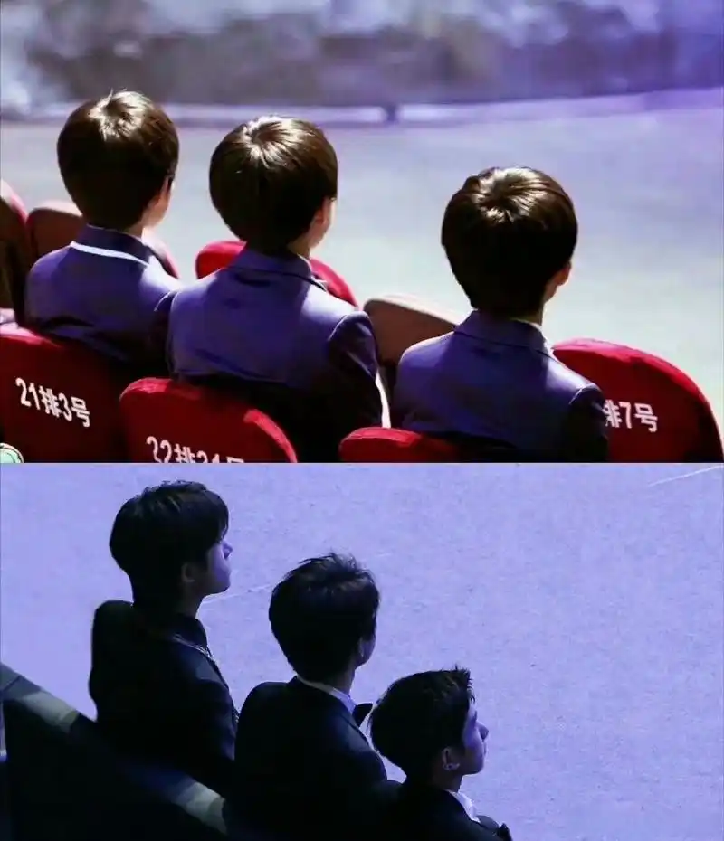 tfboys415九周年了#当时第一次获奖我还在上初中现在三小只也都吵长