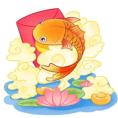 新年年年有鱼图片