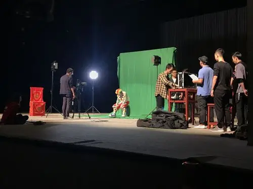 公益微电影《笑丑》拍摄现场