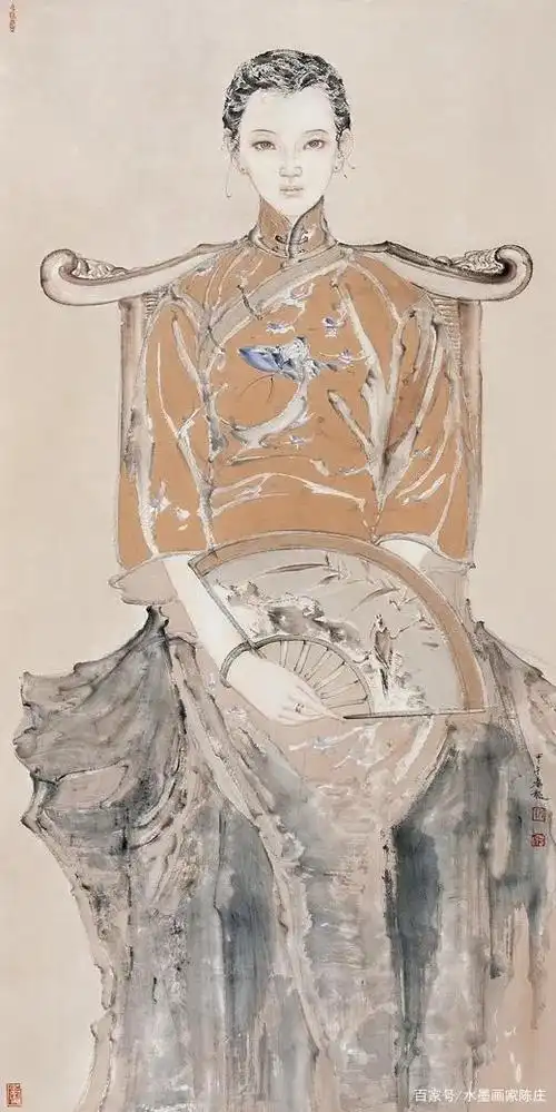 气息生动,笔墨有韵|孙春龙当代人物画