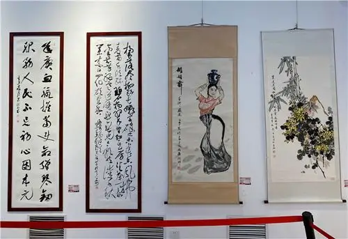 陕西省检察机关庆祝建党100周年书画摄影展开幕