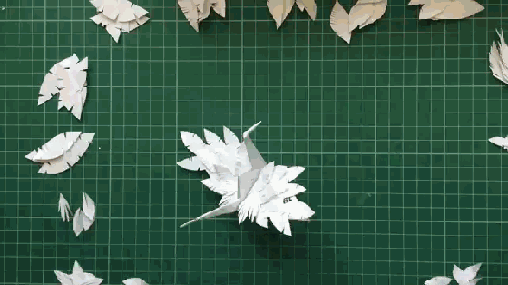 创意设计 | 他辞掉工作折纸鹤, 一天一只,连续1000天不重样!
