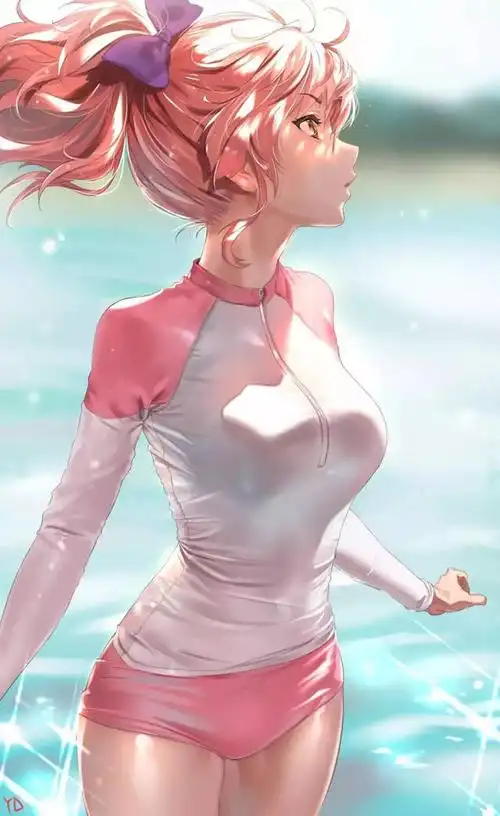 手机动漫壁纸泳装合集,清凉一夏