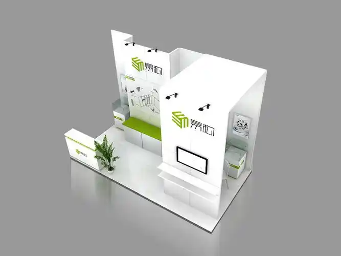 18平米3开口特装展位搭建