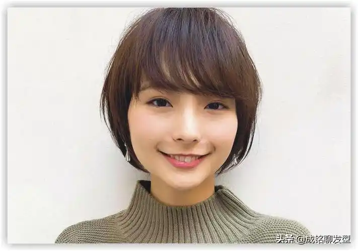 圆脸女生短发发型 圆脸短发女生发型图片-徐拾记官网