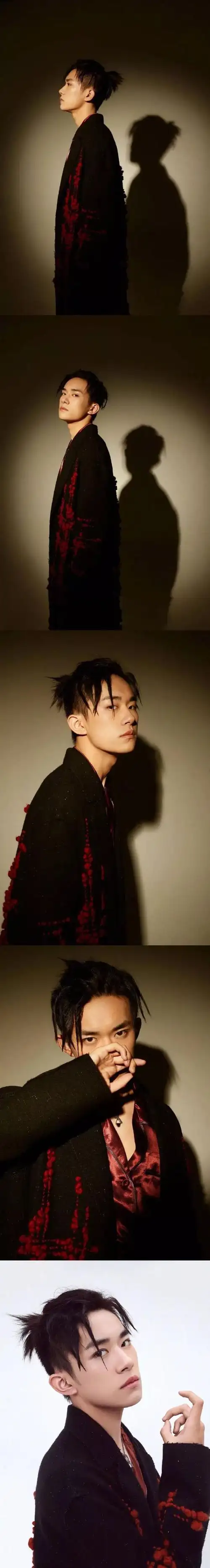 留易烊千玺4.6侧分好帅!