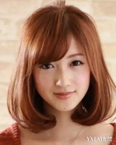 三七分空气斜刘海图片唯美简约巧提人气