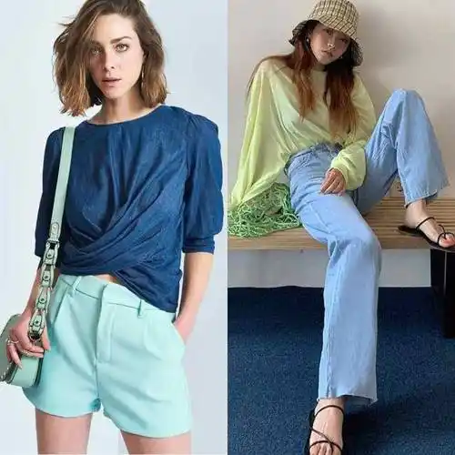 蓝色_红色_显得