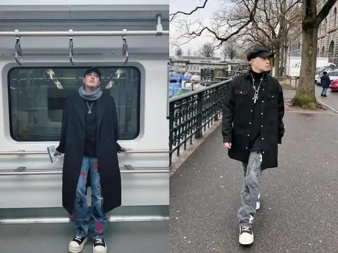 「潘玮柏」上身"克罗心夹克",和林俊杰穿情侣款了.