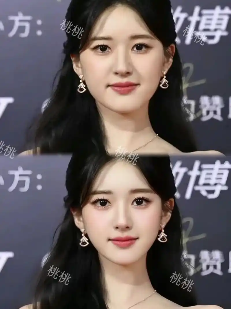 按自己审美p个赵露思.#修图 #赵露思 #p图前后 #p图前 - 抖音