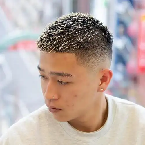 天热了,是该剪一款男士寸头了,真帅气