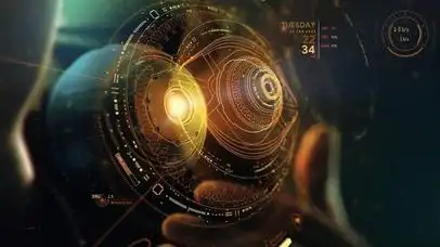 星球科技数据之眼粒子互动壁纸图片_动态桌面壁纸图片_动态壁纸下载