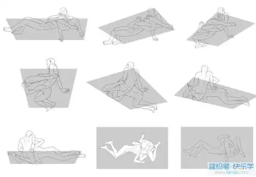 要点精选,点透人体姿势画法!(附人体姿势素材下载)