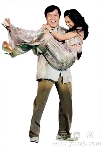 成龙笑对"徐静蕾式"吻