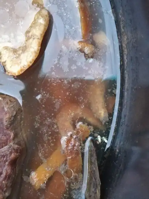 牛肉卤熟冒出虫子