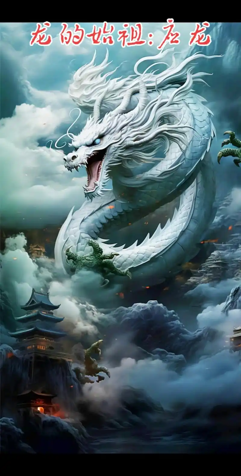 应龙:上古时期的大雨神,能够控制雨水,行云布雨.在古 - 抖音