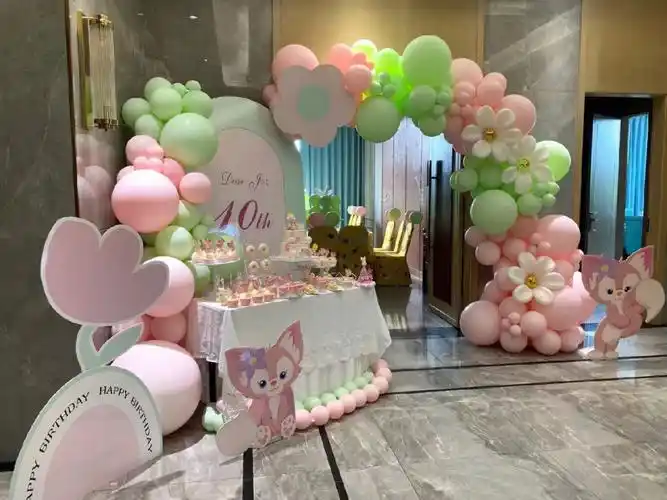 西安小清新生日宴布置