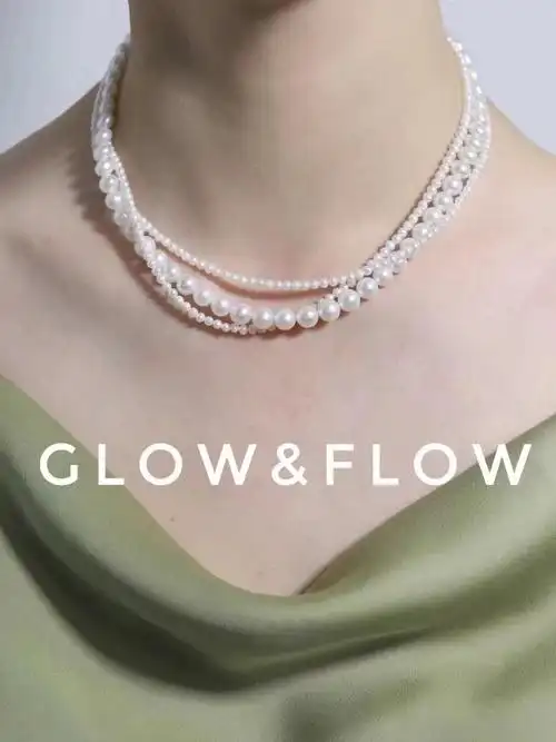 一条火了近百年来的三层珍珠项链60