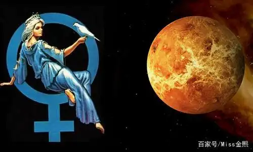 金星星座即图中白框圈住的♀点所落星座.