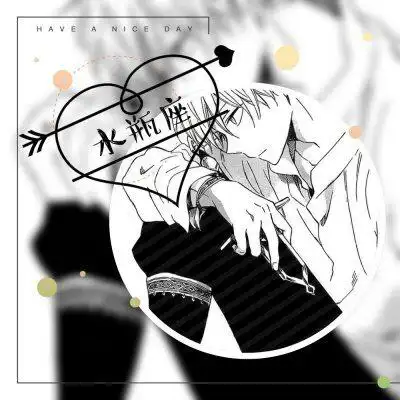 12星座帅气男头像动漫图片