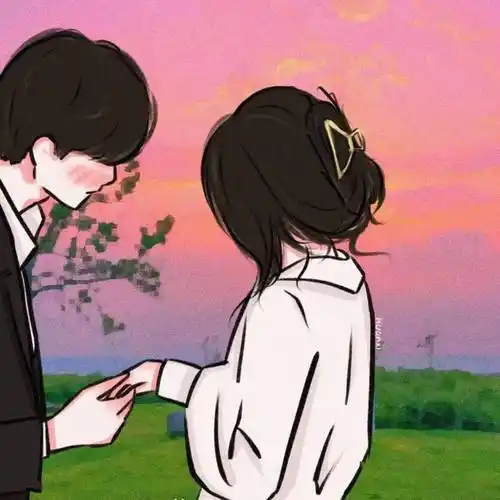 情头| 可爱的卡通手绘情侣头像_名字_图片_网络