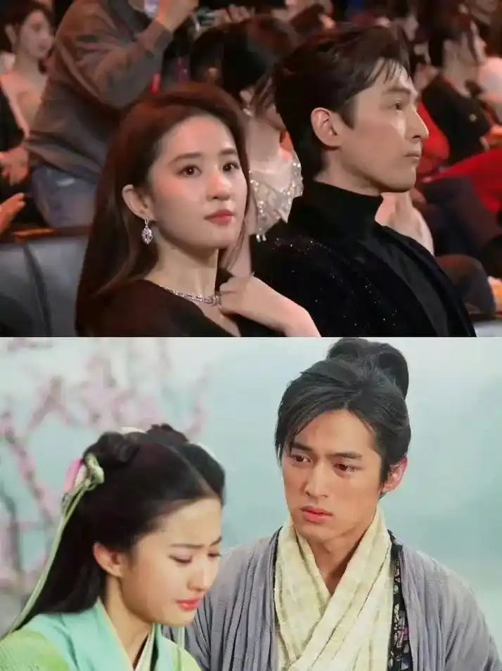 微博之夜红毯 #刘亦菲胡歌同框 #颁奖盛典 - 抖音