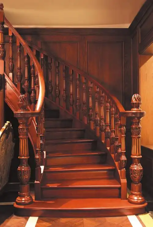 实木楼梯 (2)