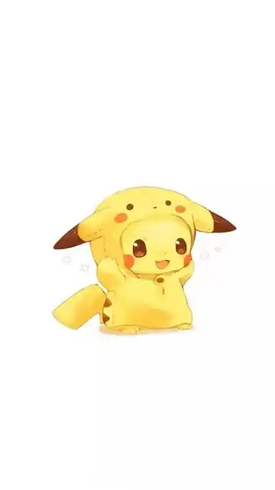 呆萌可爱皮卡丘